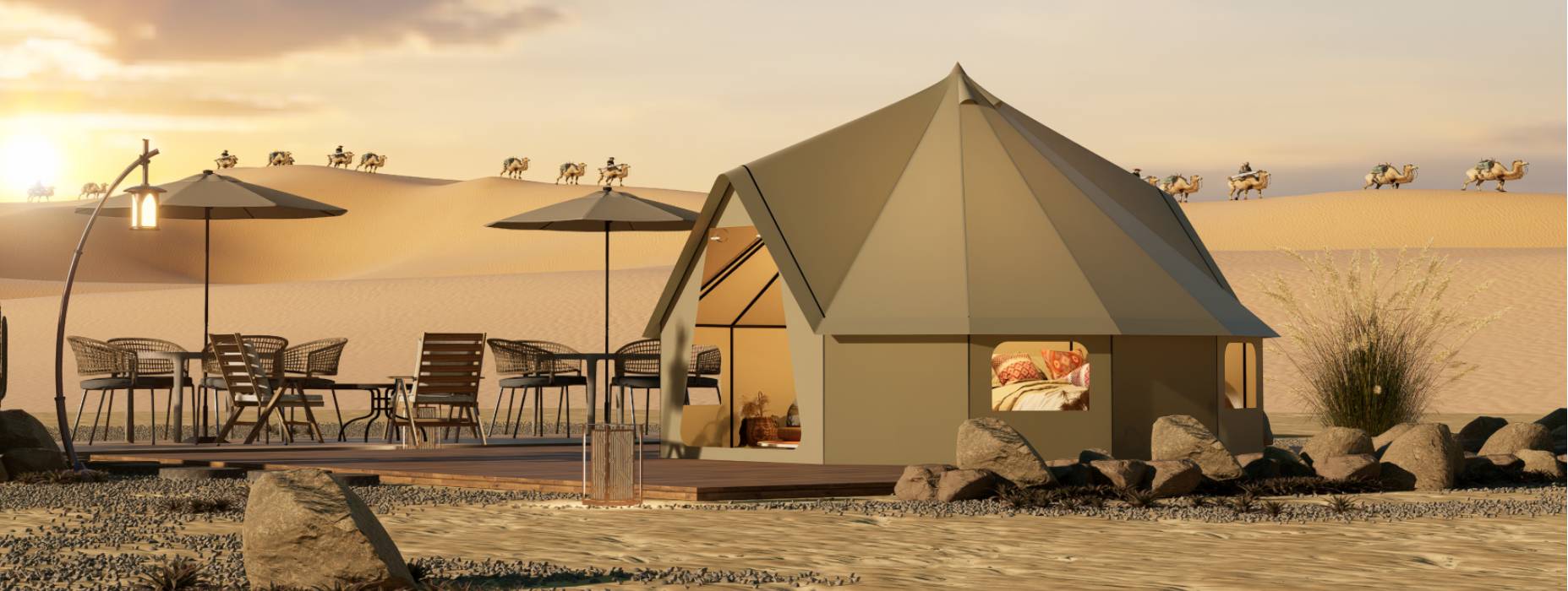 市北区露营酒店帐篷产品